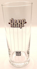 Harp Ice Cold 2009 pint glass glass