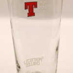 Tennent's Perfectly Chilled pint glass glass