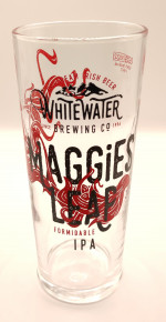 Maggie's Leap Formidable IPA 2022 pint glass glass