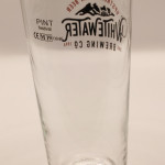 Whitewater conical 2019 pint glass glass