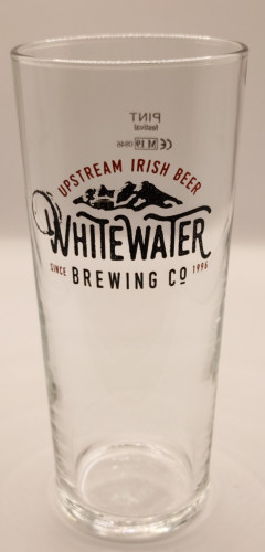 Whitewater conical 2019 pint glass