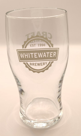 Whitewater Craft Brewed 2014 pint glass