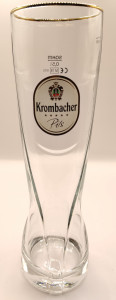 Krombacher 2019 pint glass glass