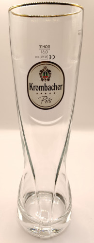Krombacher 2019 pint glass