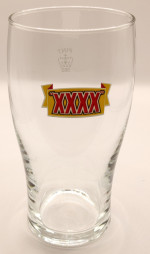 Castlemaine XXXX glass