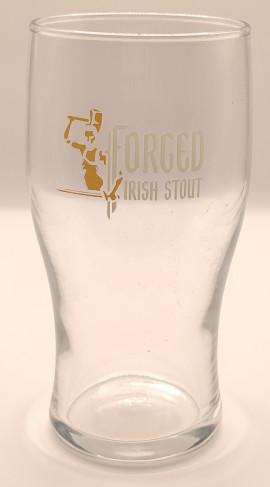 Forged Irish Stout 2023 pint glass