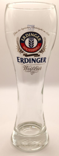 Erdinger 50cl beer glass
