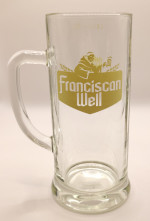 Franciscan Well 2014 pint tankard glass glass