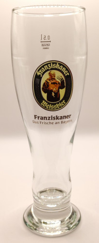Franziskaner 50cl beer glass