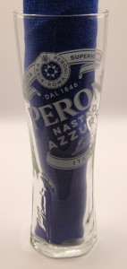 Peroni 2023 half pint glass glass