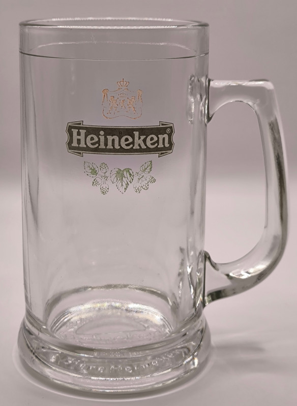 Heineken Rimmed Tankard pint glass glass