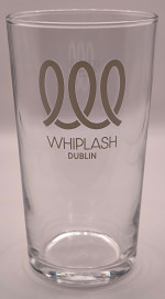 Whiplash 2023 pint glass glass