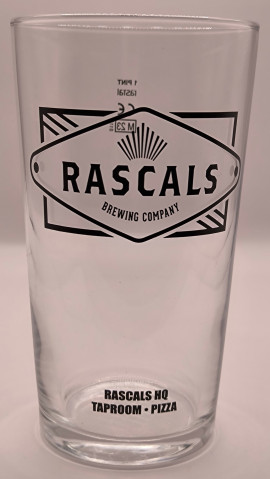 Rascal's 2023 pint glass