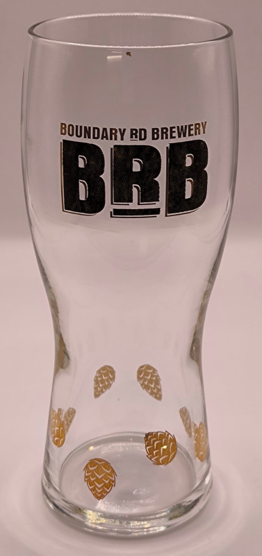 BRB Beer glass (2) glass