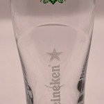 Heineken 2014 half pint glass glass