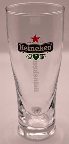 Heineken 2014 half pint glass