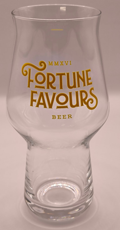 Forune Favour's craft beer tasting glass glass