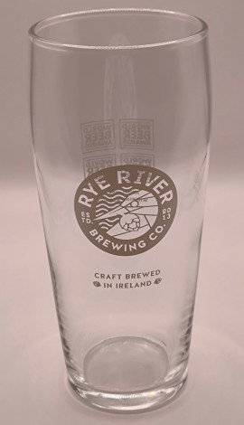 Rye River Brewing Co. 2023 pint glass