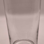 Caffrey's ale conical pint glass glass