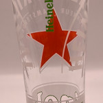 Heineken 2020 pint glass glass