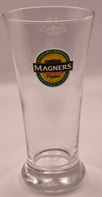 Magners half pint glass glass