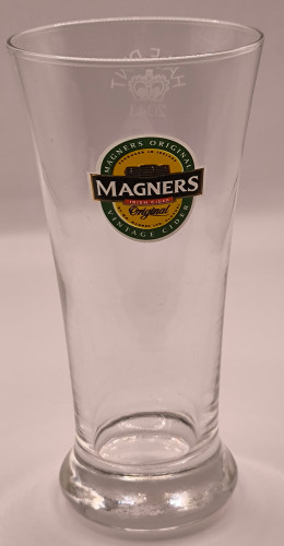 Magners half pint glass