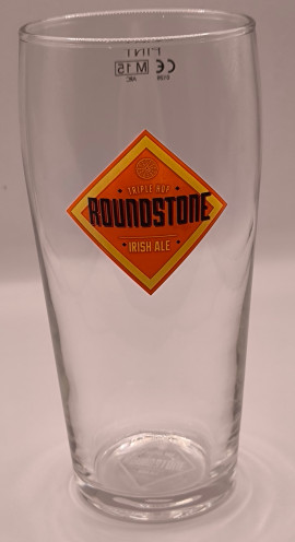 Roundstone Irish Ale pint glass