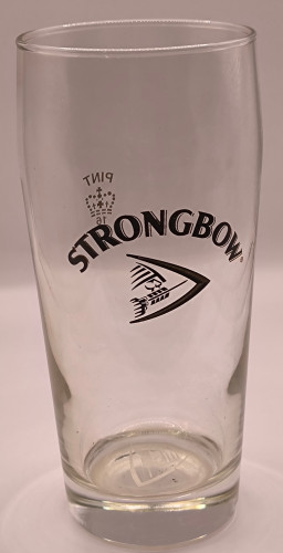 Strongbow willi becher pint glass