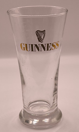 Guinness 1996 half pint glass