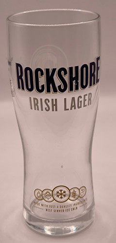 Rockshore 2018 half pint glass
