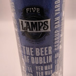 Five Lamps 2020 half pint glass glass