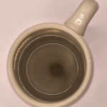 Knoblach ceramic cup 50cl glass