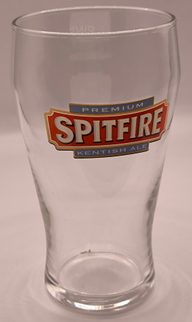 Spitfire Kentish Ale pint glass