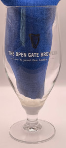 Guinness Open Gate 2017 chalice pint glass glass