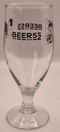 Beer52 beer glass