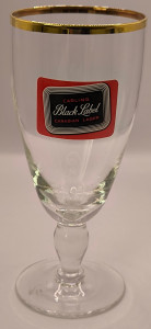 Carling Black Label chalice glass glass