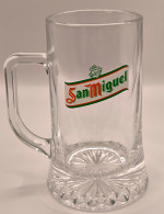 San Miguel 2004 40cl tankard glass glass