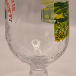 Birra Moretti 25cl Tuscana special edition beer glass glass
