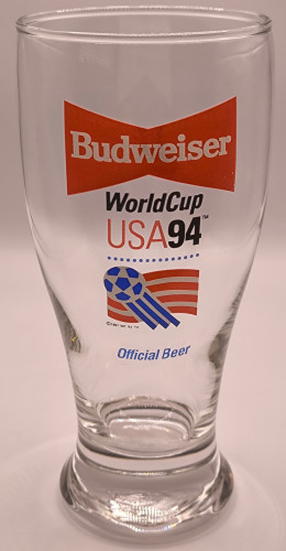 Budweiser World Cup 1994 pint glass