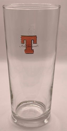 Tennent's 2001 pint glass (Ireland)