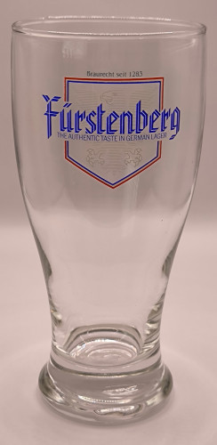 Fuerstenberg 1984 pint glass