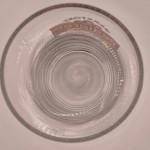 Marston's Pedigree conical pint glass glass