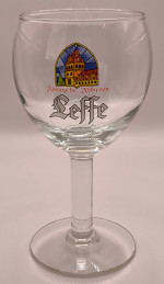 Leffe beer glass glass