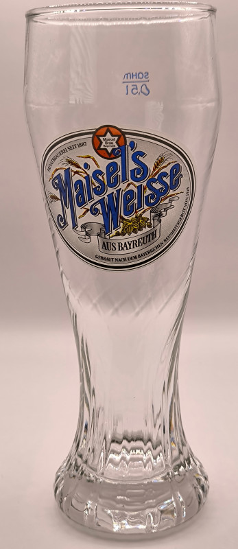 Maisel's Weisse 50cl beer glass glass