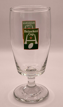 Heineken Rugby World Cup half pint glass