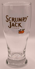 Scrumpy Jack 1998 pint glass glass