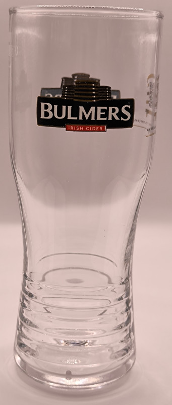 Bulmers 2021 pint glass glass