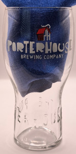 Porterhouse 2017 pint glass glass