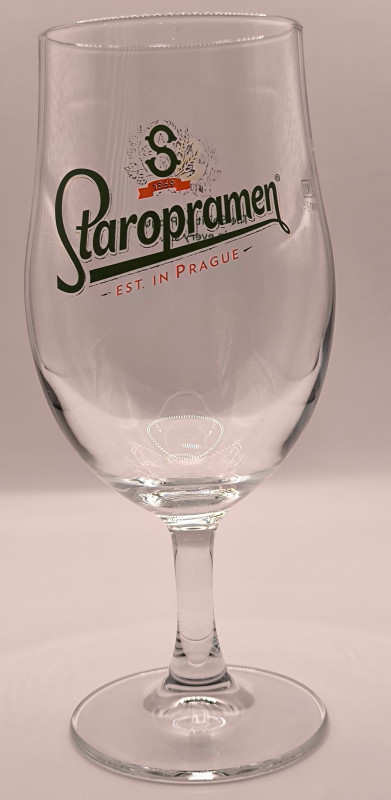 Staropromen 2021 pint glass glass