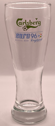 Carlsberg UEFA Euro 1996 pint glass